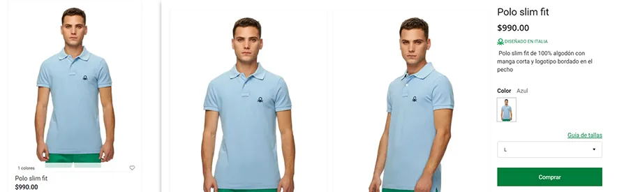 BENETTON Iluminando cada armario